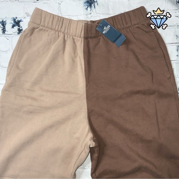 HOLLISTER COLOR BLOCK ULTRA HIGH RISE BOYFRIEND JOGGERS SIZE SMALL STREETWEAR - Picture 6 of 9